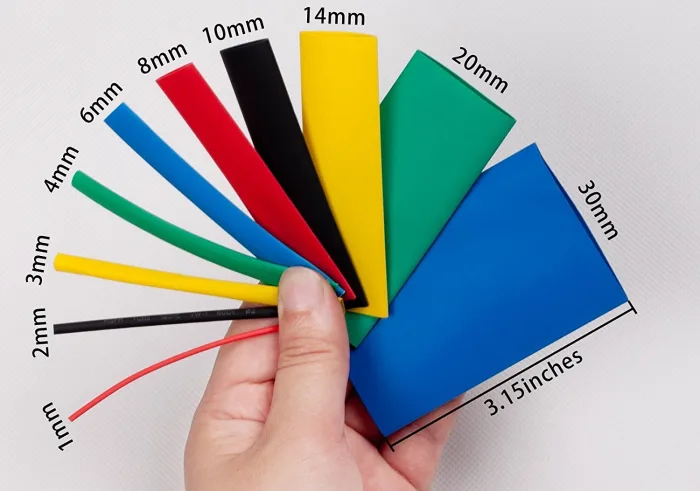 HEAT SHRINK SLEEVING (POLYOLEFIN & PVC TYPE)